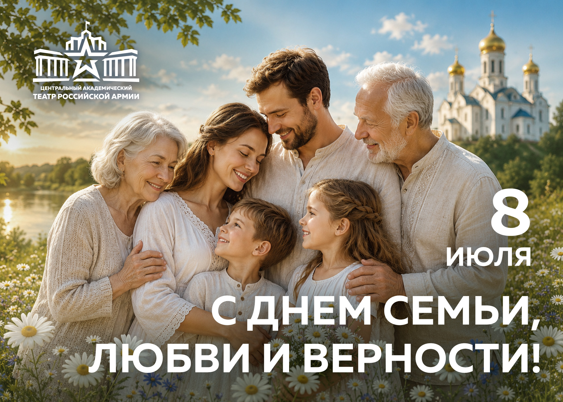 Поздравляем с День семьи, любви и верности!