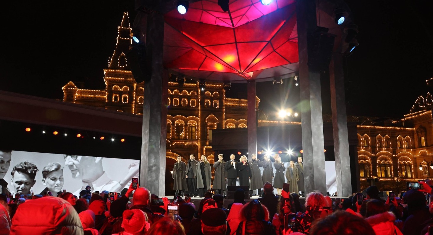 Артисты Театра Армии выступили на Красной площади